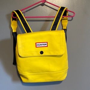 Hunter Yellow Waterproof Backpack